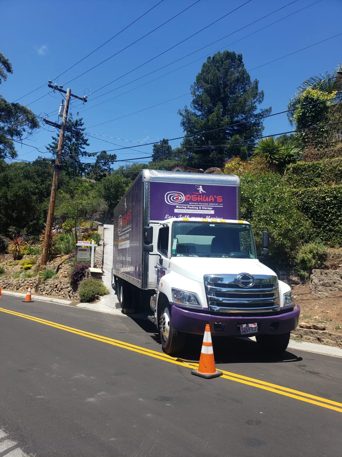 Loading items for a residential move