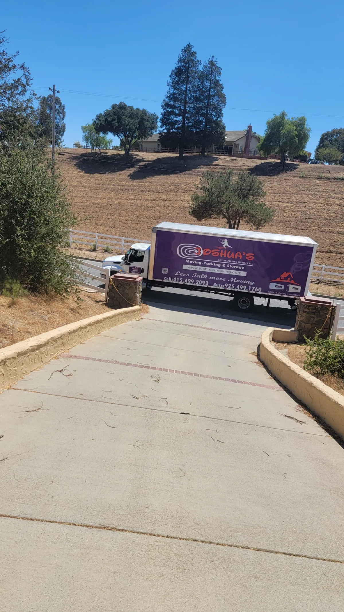 Palo Alto moving truck